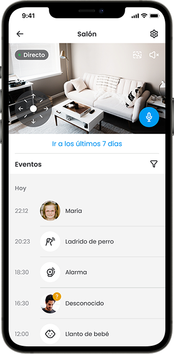 Últimos siete días App Movistar Prosegur Alarmas Últimos siete días App Movistar Prosegur Alarmas
