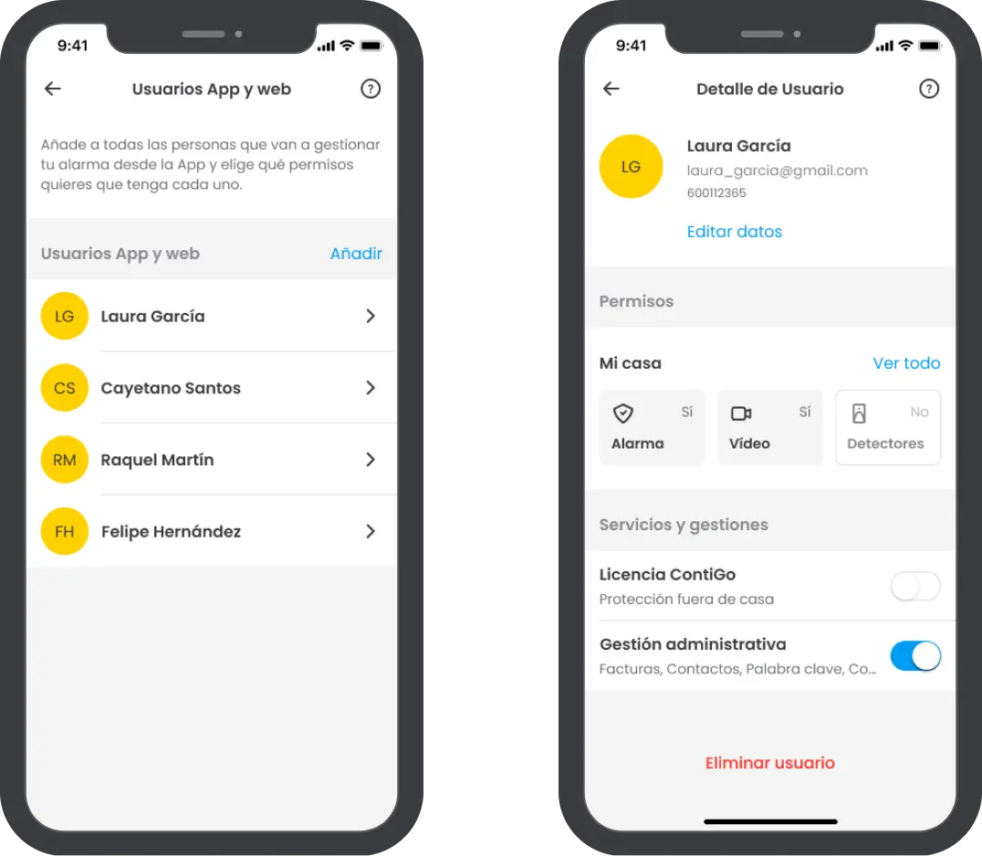 ¿Cómo creo y concedo permisos a usuarios de la App? ¿Cómo creo y concedo permisos a usuarios de la App?