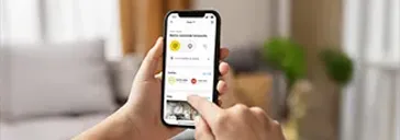 Todo controlado desde la misma App