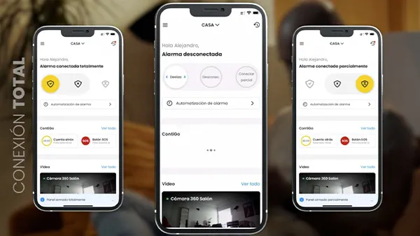 ¿Cómo conecto o desconecto la alarma?