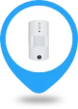 Detector con cámara